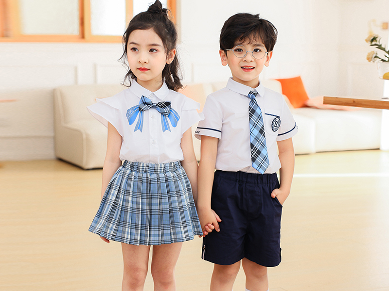 短袖校服衬衫